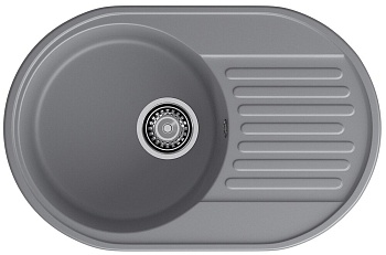 Фото товара: LEX Como 740 Deep Grey, мойка, гранит
