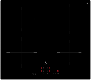 Фото товара: LEX EVI 640A BL индукционная поверхность