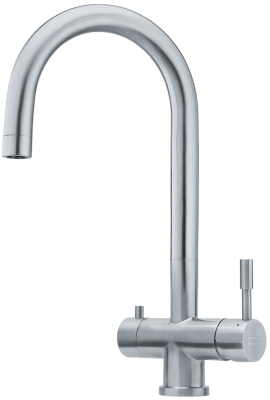Детальное фото товара: Franke EOS Clear Water, смеситель, нержавеющая сталь