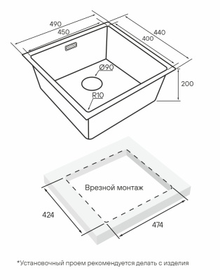 Схема встраивания