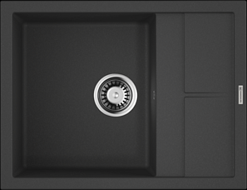 Фото товара: Omoikiri Sumi 65-BL, мойка, гранит, черный