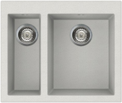 Omoikiri Bosen 59-2-WH, мойка, гранит, белый