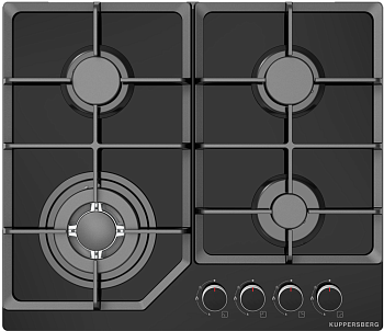 Фото товара: Kuppersberg FG 60 B газовая поверхность