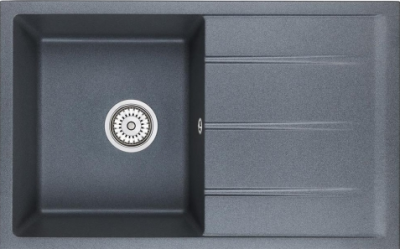Детальное фото товара: Emar EMQ-1800.Q, мойка, гранит, антрацит