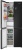 Детальное фото товара: MEFERI MFR70BK TOTAL NO FROST CROSS DOOR ULTRA
