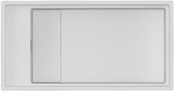 Фото товара: Omoikiri Kinaru 86-U/I WH, мойка, керамика, белый