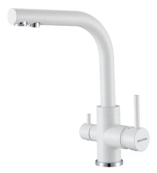 Фото товара: Paulmark ESSEN, смеситель, белый матовый