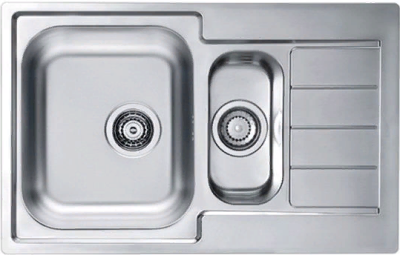 Детальное фото товара: ALVEUS LINE 70 NAT-90, мойка, нержавеющая сталь (в комплекте с сифоном 1130555)