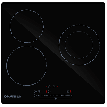Фото товара: Maunfeld EVCE453SDPBK стеклокерамическая поверхность
