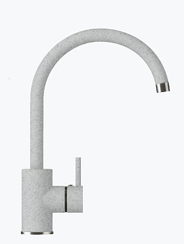 Фото товара: Polygran Элара, смеситель, светло-серый 314