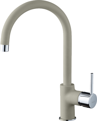 Rivelato ORTA 9021203 topazio/cromo, смеситель, гранит, топаз/хром