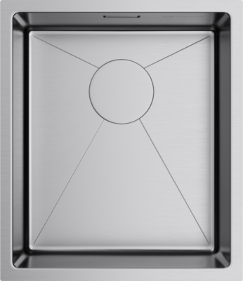 Детальное фото товара: Omoikiri Taki 38-U/IF-IN, мойка, нержавеющая сталь