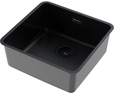 Детальное фото товара: Omoikiri Omi 43-U/I-GB Ultra, мойка, нержавеющая сталь/графит