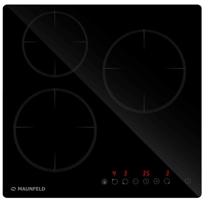 Maunfeld AVCE453BK Детальное фото товара: Maunfeld AVCE453BK стеклокерамическая поверхность