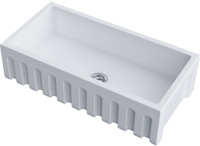 Детальное фото товара: Omoikiri Mikura 91-WH, мойка, керамика, белый