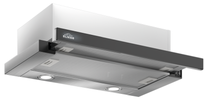 Детальное фото товара: Elikor Интегра GLASS 60Н-400-В2Д нерж/стекло черное R