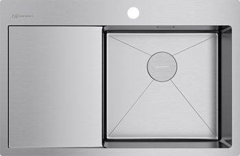Фото товара: Omoikiri Akisame 78-IN-R, мойка, нержавеющая сталь, чаша справа