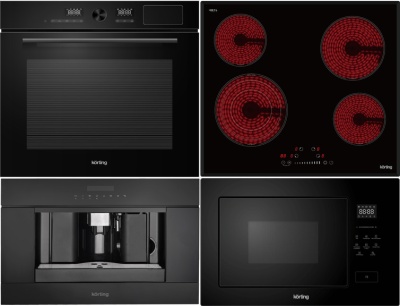 KORTING HK 63500 B + OKB 1650 GN STEAM + KMI 827 GN + KCM 9200 BG