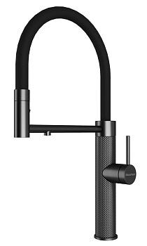 Фото товара: Paulmark GANYMEDE DIAMOND, смеситель, вороненая сталь