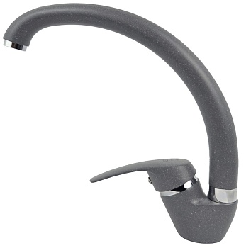 Фото товара: LEX Isonzo Deep Grey, смеситель, гранит