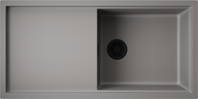 Детальное фото товара: Omoikiri Sintesi 100-GR, мойка, керамика, leningrad grey
