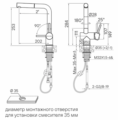 Схема встраивания