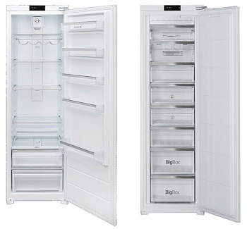 Фото товара: De Dietrich холодильник DRL1770EB + морозильник DFU1781EN