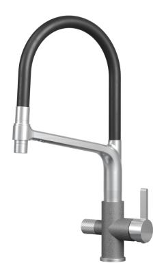 Детальное фото товара: GRANULA 5083 смеситель, нержавеющая сталь, графит