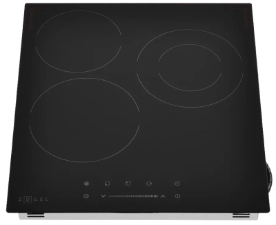 Детальное фото товара: ZUGEL ZEH452B стеклокерамическая поверхность