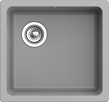 Фото товара: Rivelato BERKANA BK-45 grigio metallizzato, мойка, гранит, серый металлик