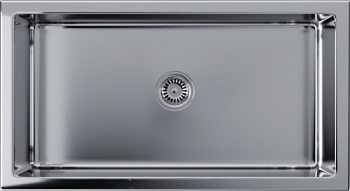 Фото товара: Omoikiri Mikura 83-SI, мойка, керамика, silver