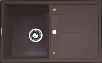 Zigmund & Shtain RECHTECK 780, мойка, швейцарский шоколад Фото товара: Zigmund & Shtain RECHTECK 780, мойка, швейцарский шоколад