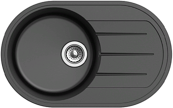 Фото товара: Ewigstein Elegant E- R50F, мойка, гранит черный