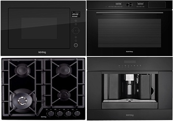 Фото товара: KORTING HGG 6919 CTN + OKB 1650 GN STEAM + KMI 825 TGN + KCM 9200 BG