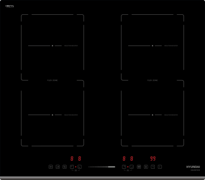 Фото товара: Hyundai HHI 6772 BG индукционная поверхность