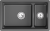 Детальное фото товара: GRANULA 7304iU мойка, гранит, шварц