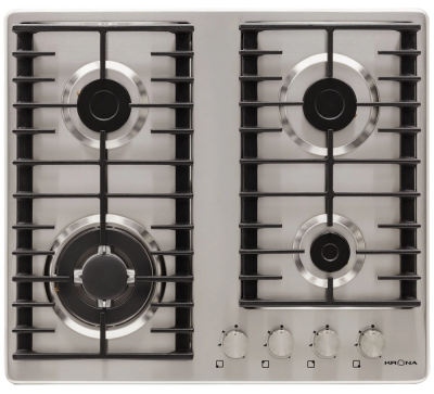 Фото товара: Krona HAGEL 60 IX W газовая поверхность