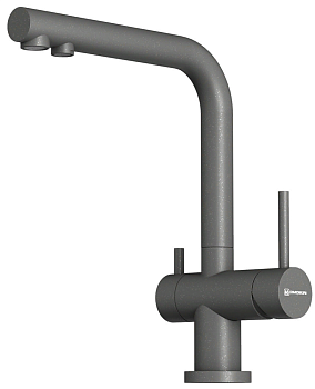 Фото товара: Omoikiri Nagano-P-PL, смеситель, гранит, платина