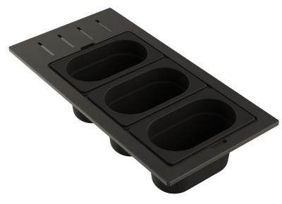 Детальное фото товара: Omoikiri DC-02-3-GB, контейнер, нержавеющая сталь/графит