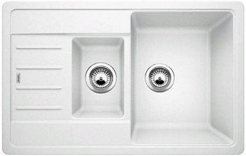 Фото товара: Blanco Legra 6S Compact, мойка, гранит, белый