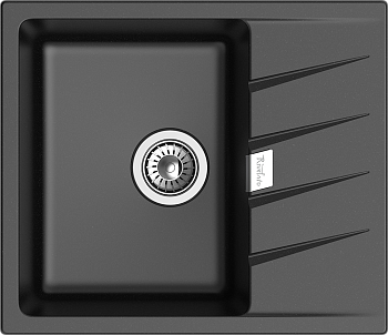 Фото товара: Rivelato RAUM RM-58 nero, мойка, гранит, черный