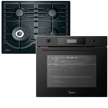 Фото товара: MIDEA MG649TGB + MO78100CGB