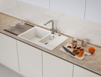 Детальное фото товара: Omoikiri Daisen 78-2 BL, мойка, гранит, черный