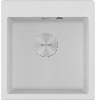 Paulmark KANTE 50, мойка, гранит, белый