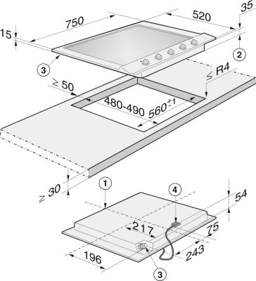 Схема встраивания