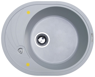 Детальное фото товара: Zigmund & Shtain KREIS OV 575, мойка, млечный путь