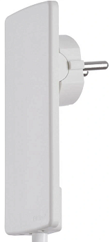 Фото товара: EVOLINE Plug, электрическая штепсельная вилка плоская, белый