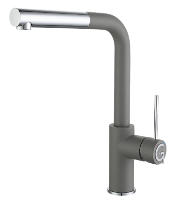 Rivelato ALBANO 1573503 grigio/cromo, смеситель, гранит, серый/хром