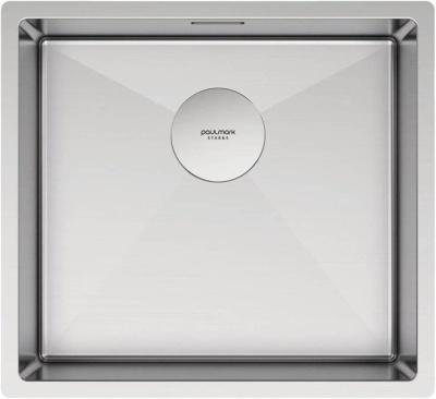 Paulmark NEXT 48 UNI, мойка, нержавеющая сталь брашированная