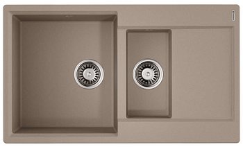 Фото товара: Omoikiri Daisen 86-2-SA, мойка, гранит, бежевый